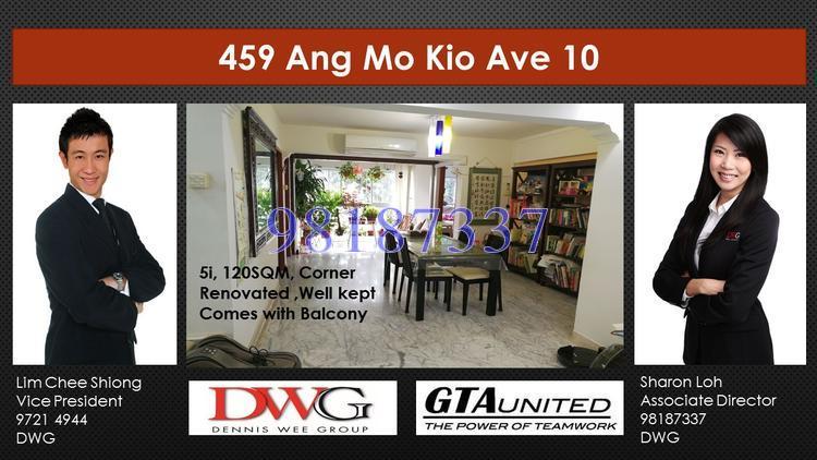 Blk 459 Ang Mo Kio Avenue 10 (Ang Mo Kio), HDB 5 Rooms #139092412
